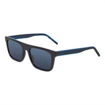 HUGO Mens Sunglasses Black Blue