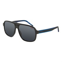 HUGO Mens Sunglasses Black Blue