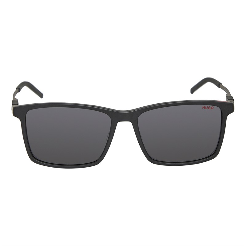 HUGO Mens Sunglasses Matte Black