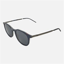HUGO Herren Sonnenbrille Grau Blau