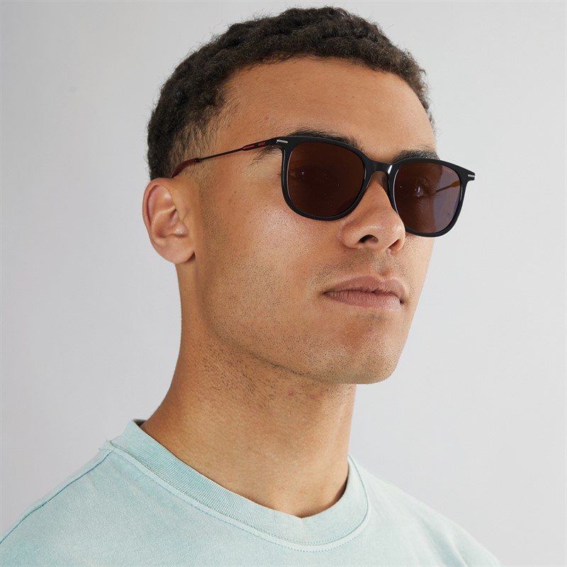 HUGO Mens Sunglasses Black
