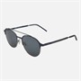 HUGO Mens Sunglasses Matte Blue Ruthenium