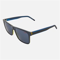 HUGO Herren Sonnenbrille Blau Gelb