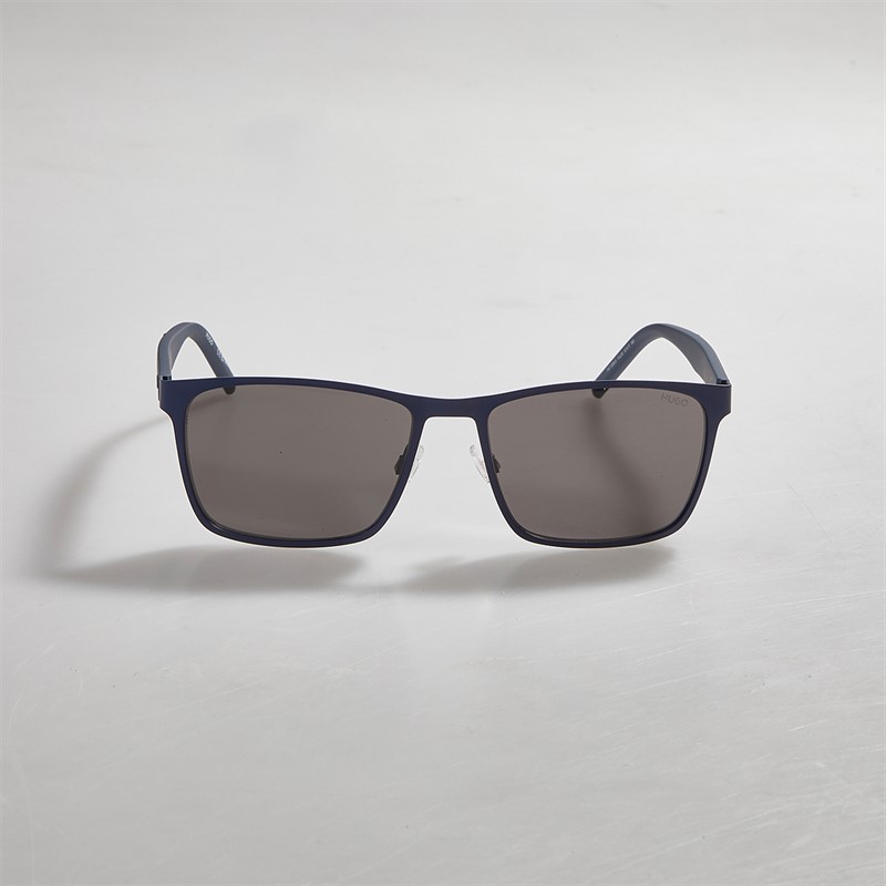 HUGO Mens Sunglasses Blue Palladium