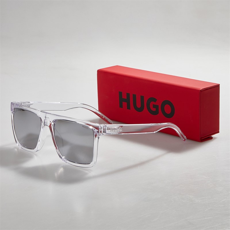 HUGO Mens Sunglasses Crystal