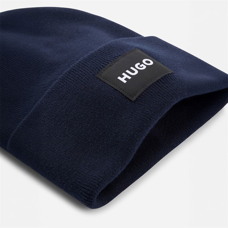 HUGO Herren Xevon Mütze Navy