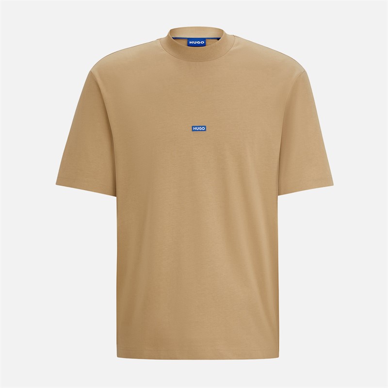 HUGO Herren Nieros T Shirt Gold