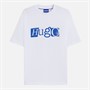 HUGO Herren Nugix T Shirt Weiß