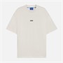 HUGO Herren Nalono T Shirt Open White