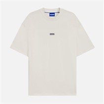 HUGO Heren Nalono T-shirt Open White