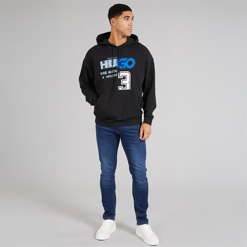 HUGO Herre Nesidi Sweatshirt Sort