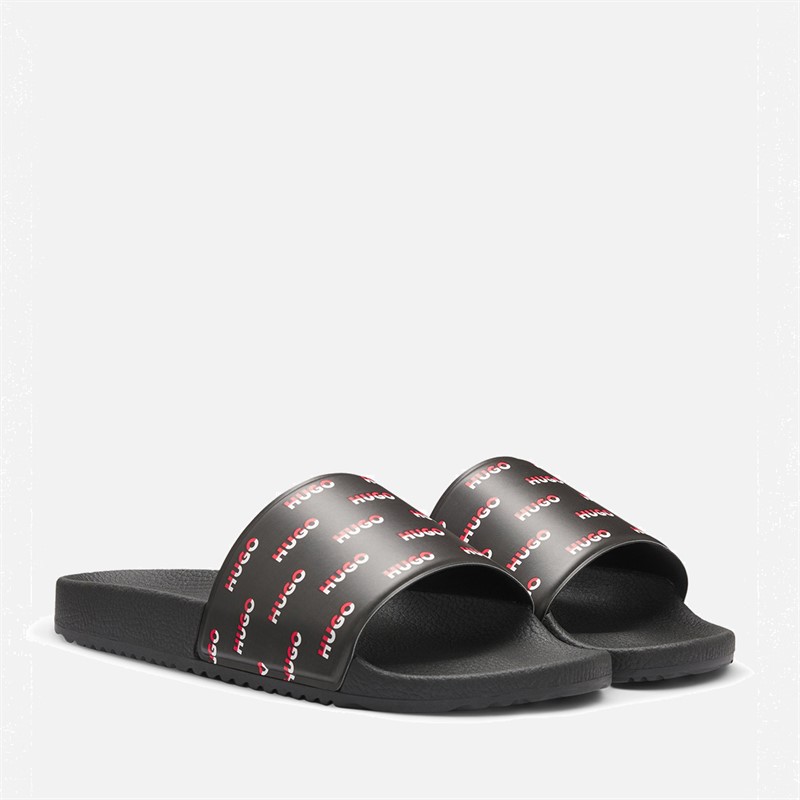 HUGO klapki dla niego kolor Czarny