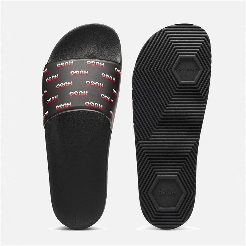 HUGO klapki dla niego kolor Czarny