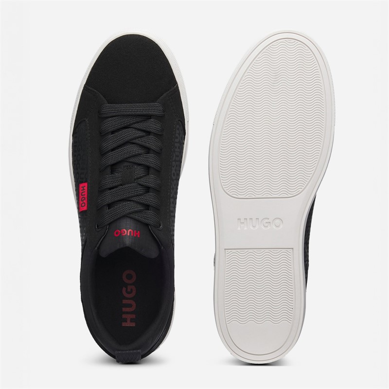 HUGO Herren Morrie Sneakers Schwarz