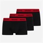 HUGO Herren 3er-Pack Boxershorts Schwarz