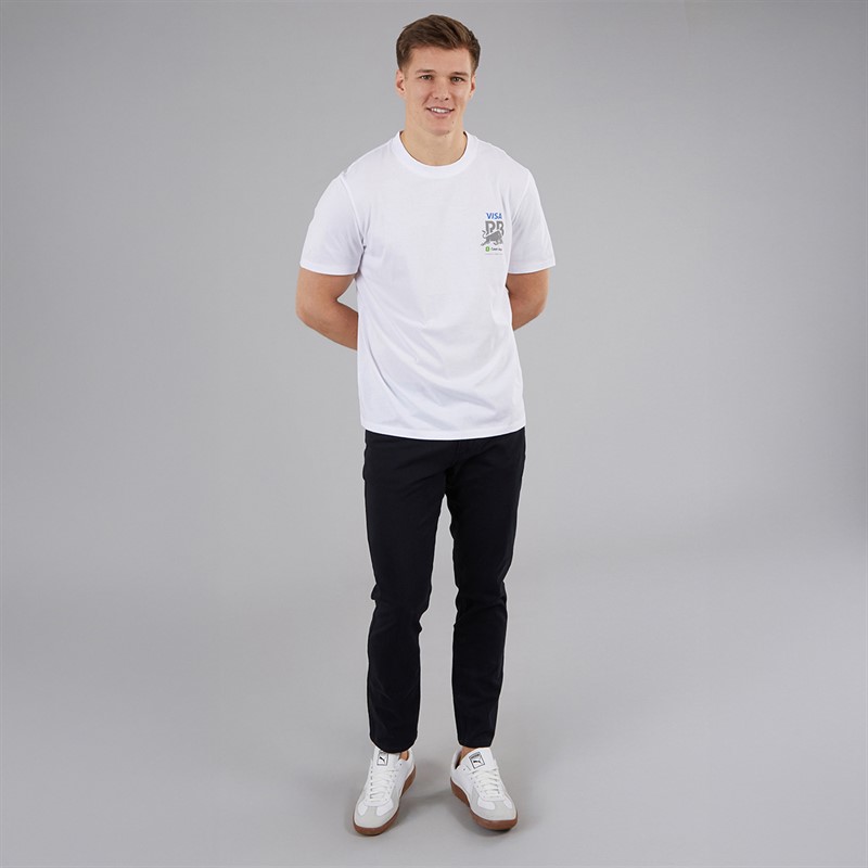 HUGO Vcarb T-shirt dla niego kolor Biały