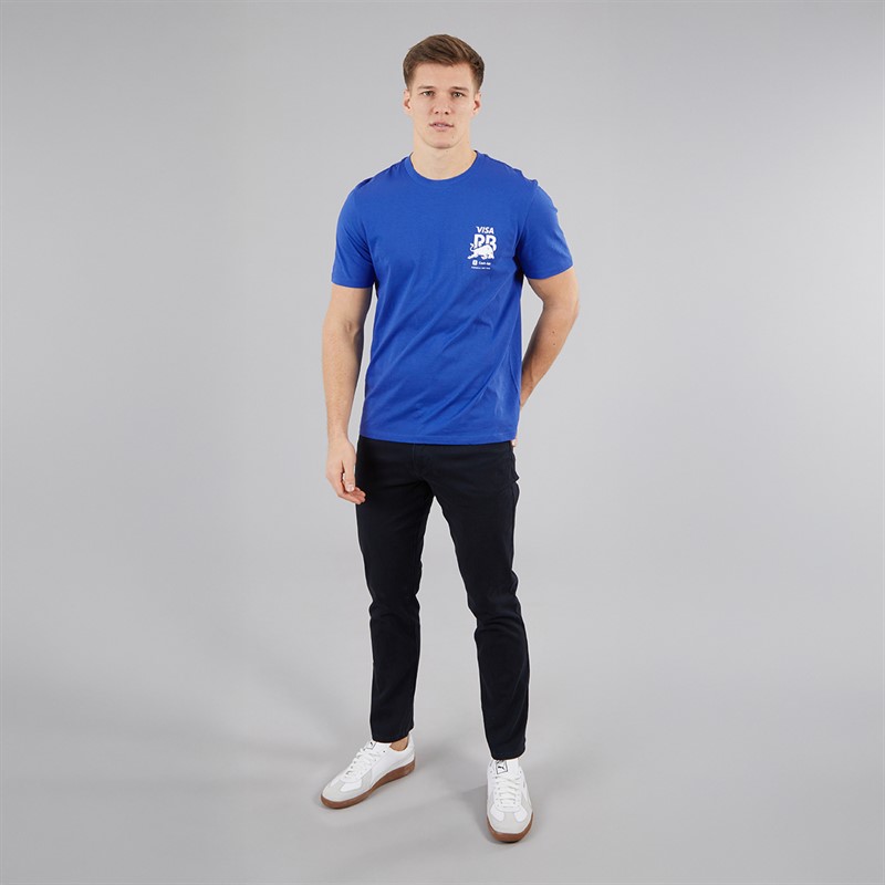 HUGO Vcarb T-shirt dla niego kolor Niebieski