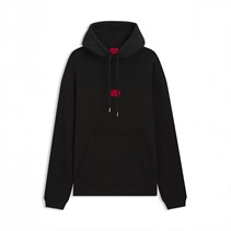 HUGO Heren Dilvano Hoodie Zwart