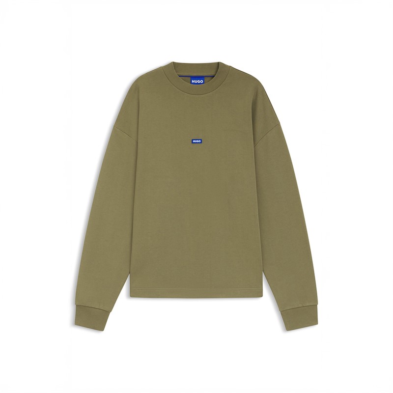 HUGO Herren Nedro Sweatshirt Olive
