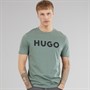 HUGO Dulivio T-shirt dla niego kolor Open Green