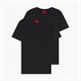 HUGO Hugo okrągły T-shirt dla niego kolor Czarny