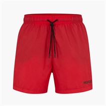 HUGO Mens Haiti Swim Shorts Red