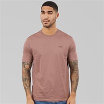 HUGO Herre Dero222 T-shirt Light/Pastel Brown