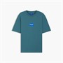 HUGO Herren Nayonix T Shirt Turquoise/Aqua