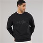 HUGO Herre Nierofix Sweatshirt Sort