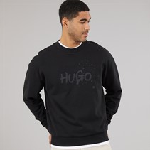HUGO Herre Nierofix Sweatshirt Sort