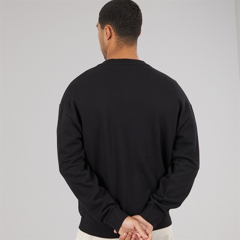 HUGO Herre Nierofix Sweatshirt Sort