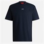 HUGO Herre Dapolino T-shirt Dark Blue