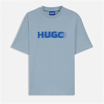 HUGO Herre Nalax T-shirt Light/Pastel Blue