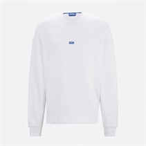 HUGO Herre Nedro Sweatshirt Hvid