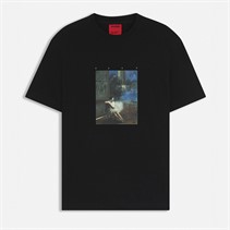 HUGO Herre Dabolos T-shirt Sort