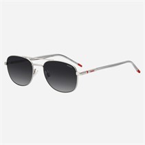 HUGO Mens Navigator Sunglasses Matte Palladium