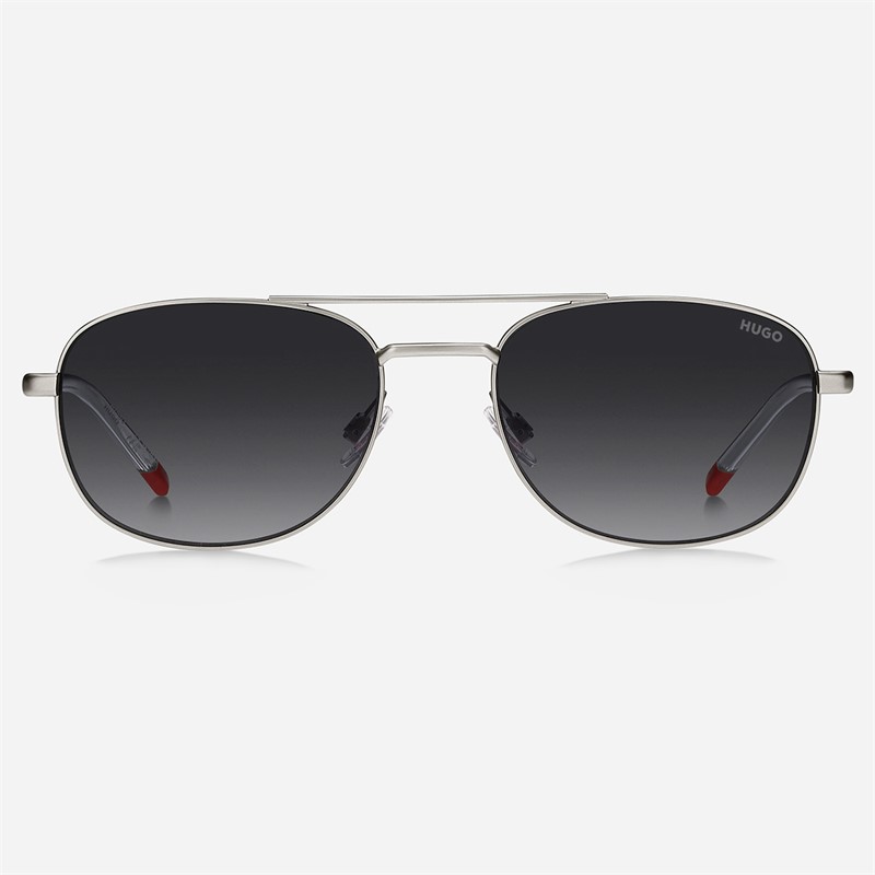 HUGO Mens Navigator Sunglasses Matte Palladium