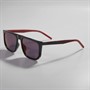 HUGO Mens Rectangular Sunglasses Black