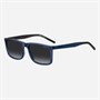HUGO Mens Rectangular Sunglasses Blue