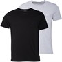 Emporio Armani Męskie Dwa Opakowanie T-Shirt Czarny