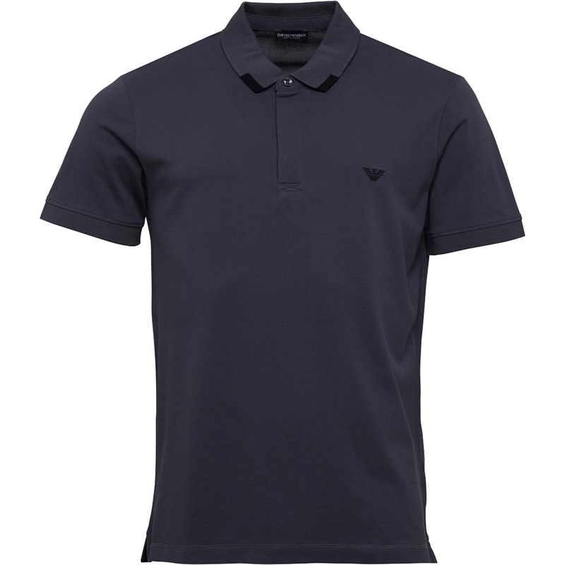 Buy Emporio Armani Mens Small Logo Polo Grey
