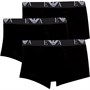 Emporio Armani Męskie Trunks Bokserki Czarny