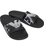 Emporio Armani Męskie Monogram Japonki Czarny