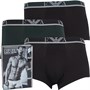 Emporio Armani Męskie Trunks Bokserki Wielobarwny