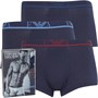 Emporio Armani Boxers Trunks Homme Bleu Marine