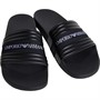 Emporio Armani Mens Slides Black