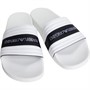 Emporio Armani Mens Slides White