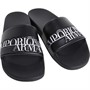 Emporio Armani Herre Slides Sort