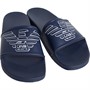 Emporio Armani Herre Slides Slider Marineblå