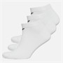 Emporio Armani Mens Three Pack Trainer Socks White